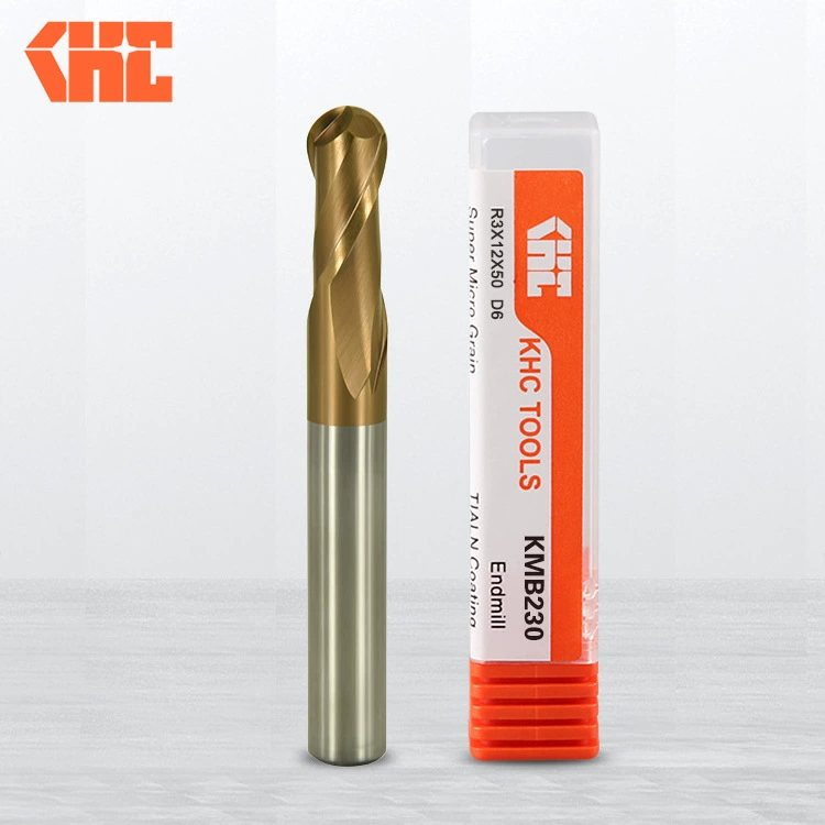 70 градусов фрезы из сплава шаровой головки высокой точности высокой твердости тонкая фрезерная износостойкая 2-лезвие вольфрамовая сталь CNC инструмент