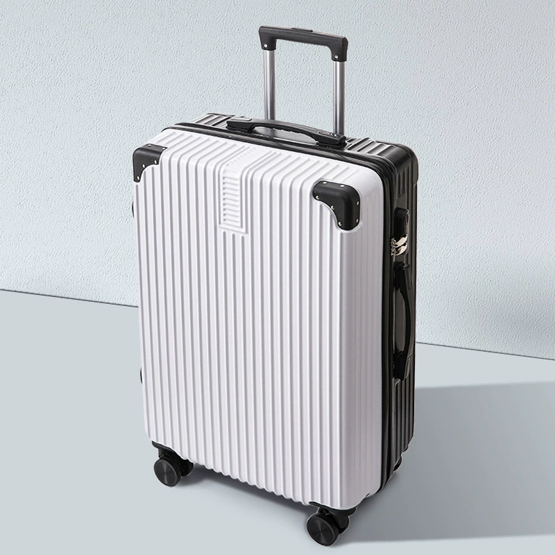 Capacious suitcase, durable box with zipper