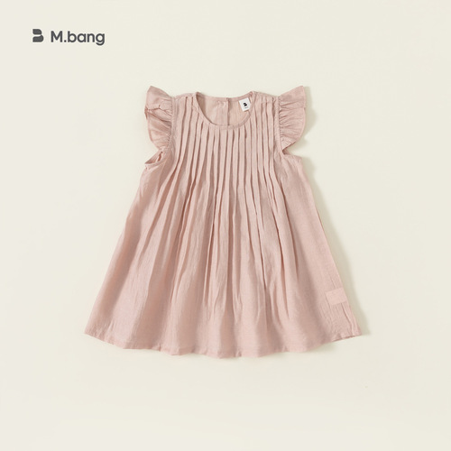 INSbobo summer children's skirt ins lace princess skirt girls Korean style small flying sleeve dress XQ23308