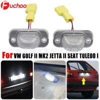 Применимо для Volkswagen Golf II MK2 Jetta MK2 Seat Toledo MK1 автомобильный светодиодный номерной знак