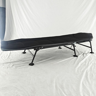 Outdoor Comfortable American Bed Folding Bed Leisure Beach Folding Bed Folding Simple Lunch Break Bed Vientiane Foot American Bed