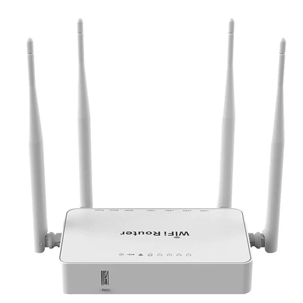 Полный сетевой 4G коммерческий бытовой стеновой проходной маршрутизатор двойного диапазона с интеллектуальной беспроводной картой и встроенным маршрутизатором