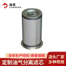 不銹鋼濾芯空壓機油氣分離濾芯124487-021螺桿機油氣分離器濾芯