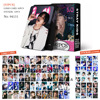 New 92pcs lomo card straykids new album music -star photo card sticker collection card laser box