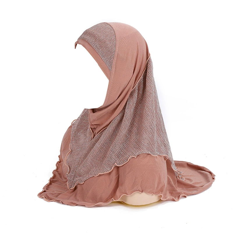 Хиджаб Мс. Малайи Crystal Margly Silk Switching Poor Hat Head Scarf H076
