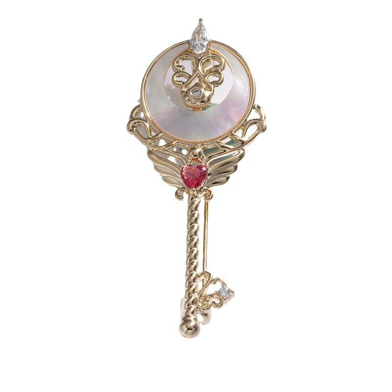千族银 Волшебная палочка Magic wand, брошь с мультфильмом, косплей, оптовые продажи