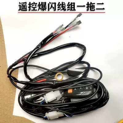 Other Car Modifications | Switch Harness 12V24V Relay - one-to-two-remote-control-flash-line-set-24v