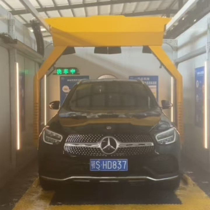 Máquina de lavado de automóviles portón totalmente automática sin contacto computadora para lavado de automóviles equipo comercial de lavado automático recíproco especial de alta presión image 5