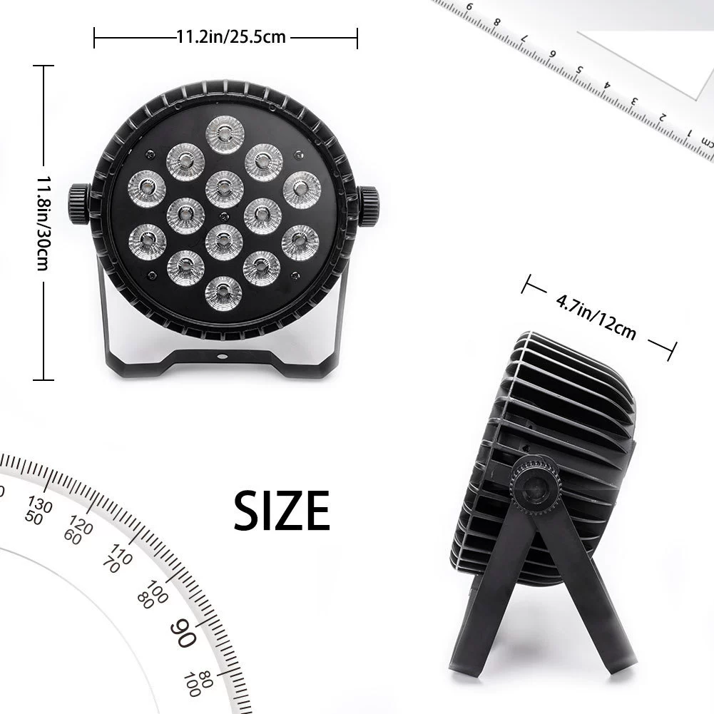 14 LED full -color Pay Lights Silk -in -one staining light stage light atmosphere KTV bar wedding performance surface light lamp
