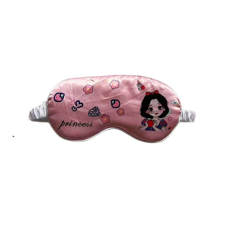 新しい両面模擬シルク遮光睡眠アイマスク女性用かわいい漫画ストラップ子供用睡眠アイマスク在庫あり|undefined