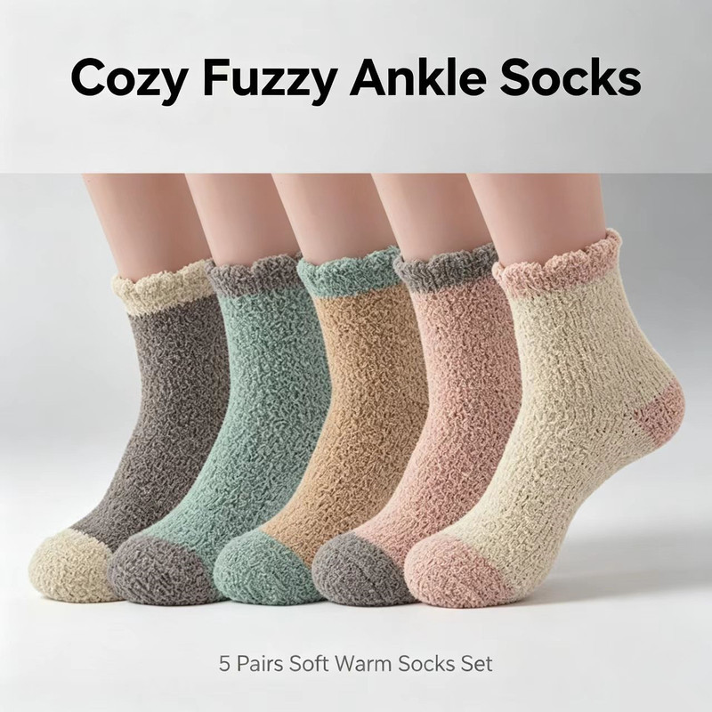 Light powder ladies slippers socks microfiber ladies plush sleeping socks home coral fleece socks cross-border Amazon Light powder ladies slippers socks microfiber ladies plush sleeping socks home coral fleece socks cross-border Amazon