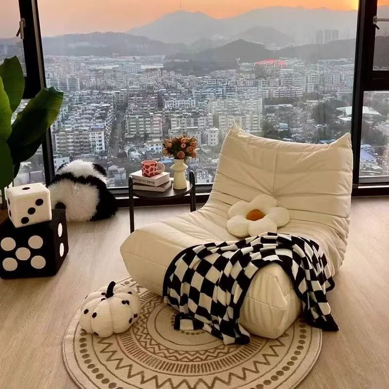 Caterpillar sofá perezoso togo tatami dormitorio casual silla casual balcón sala de estar individual
