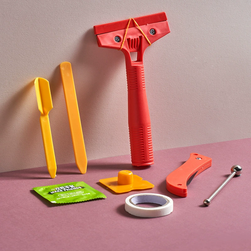 Оптовая Продажа с фабрики косметические швейные инструменты костюм пластиковый Инь и Ян угловая керамическая плитка красота швейный крючок бытовой набор косметических швейных инструментов