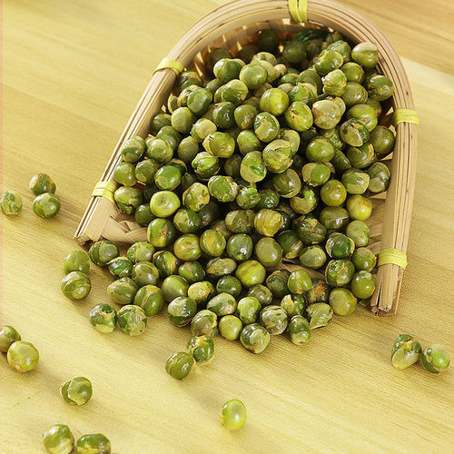 Wholesale beans bulk internet celebrity roasted nuts independent small packaging garlic flavor green beans green pea snacks