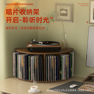 Desktop Record Player Placement Rack Vinyl Record Cd Rack Desktop Magazine Book Storage Rack Comic Book Rack