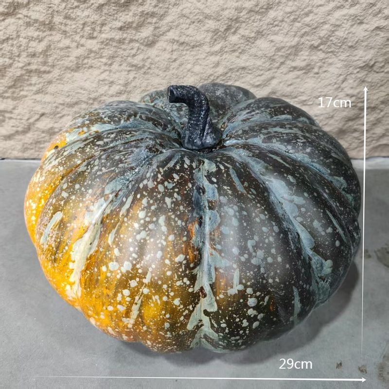 ハロウィンショッピングモールウィンドウ装飾模擬野菜偽カボチャ装飾キャビネット写真ディスプレイカボチャモデル|undefined