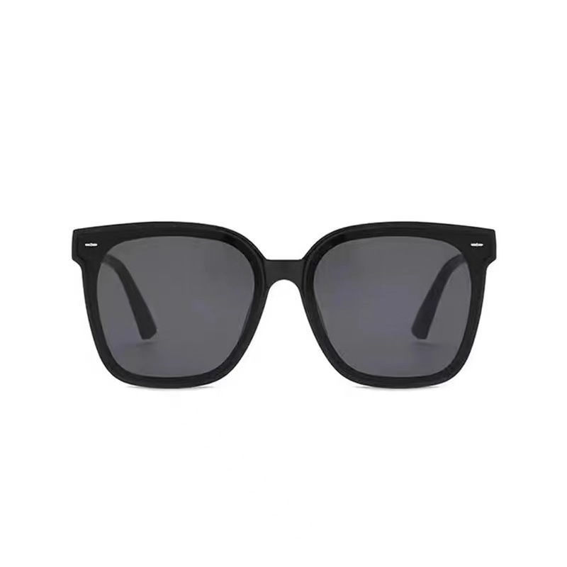 Nuevo modelo coreano de gran marco cara pequeña gafas de sol de viento al por mayor chatter en vivo gafas de sol cuadradas de fotos de alta calidad