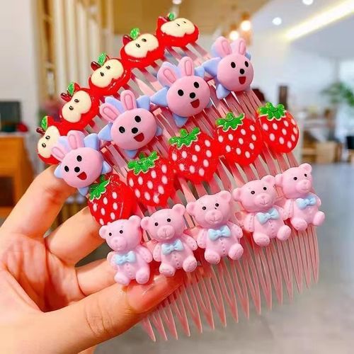 Internet celebrity children's hair comb little girl's bangs comb hairpin hair accessories baby hair accessories broken hair sorting hairpin wholesale