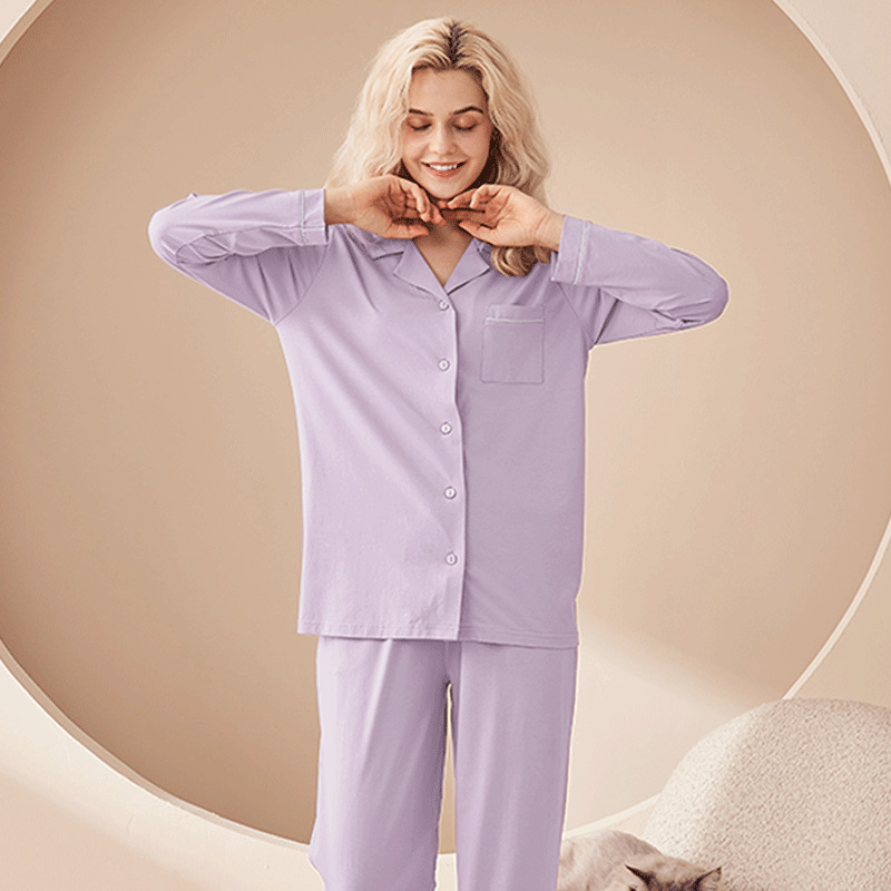 모네 보라색 22AW-W294B (가슴 패드 없음)