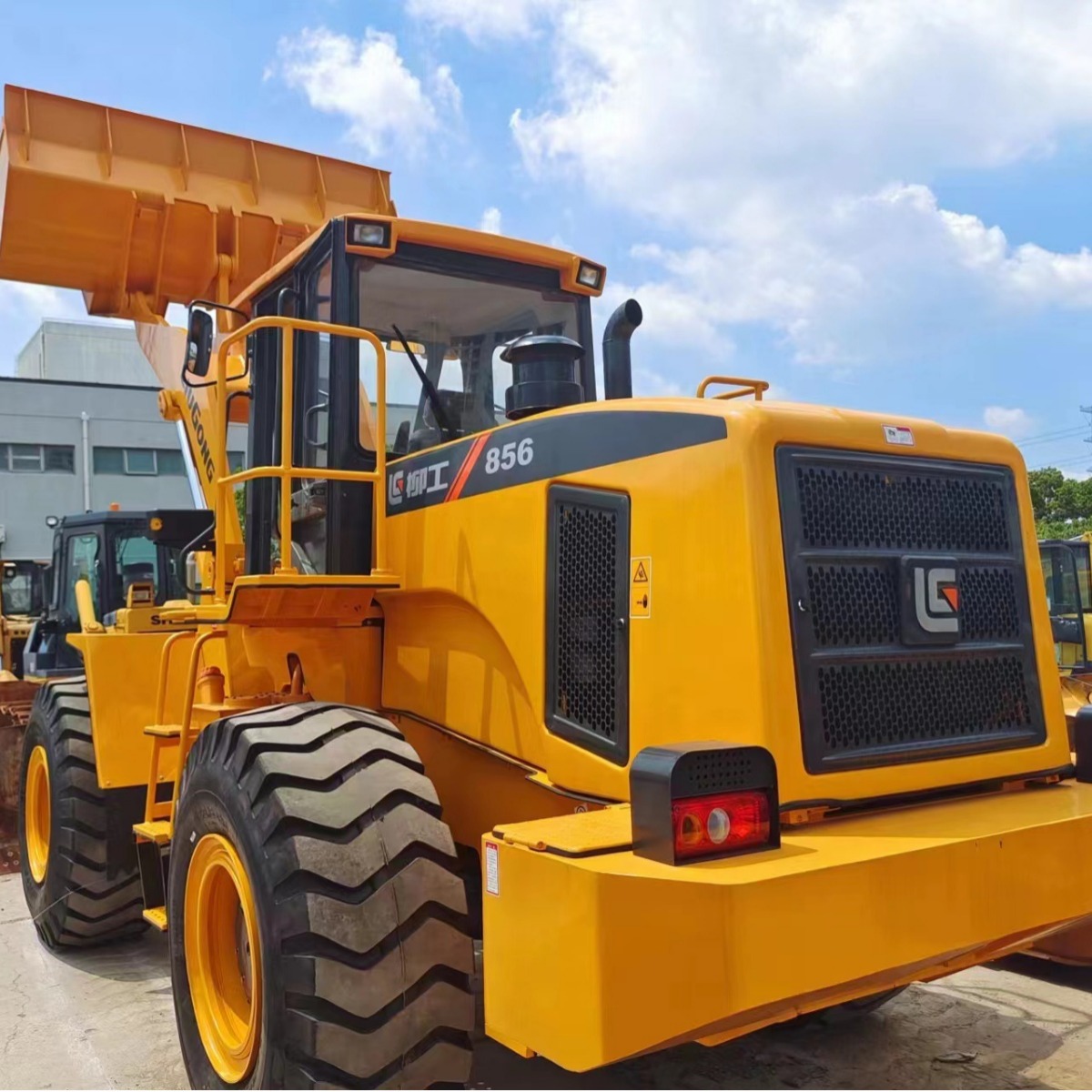 Shenzhen Liugong de segunda mano 856H LIU G Cargadora de segunda mano 50 brazos alargados