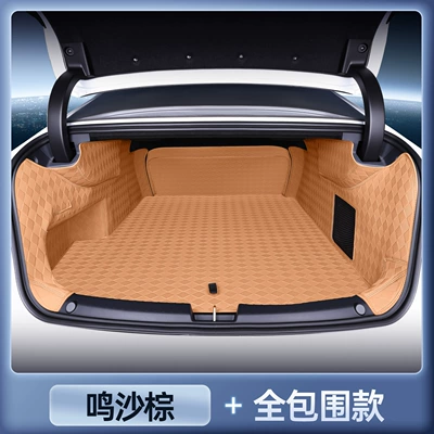 accessories, trunk mat, Trunk Mat - magic-print-waterproof-mingsha-brown-full-coverage-platinum-intelligence-7