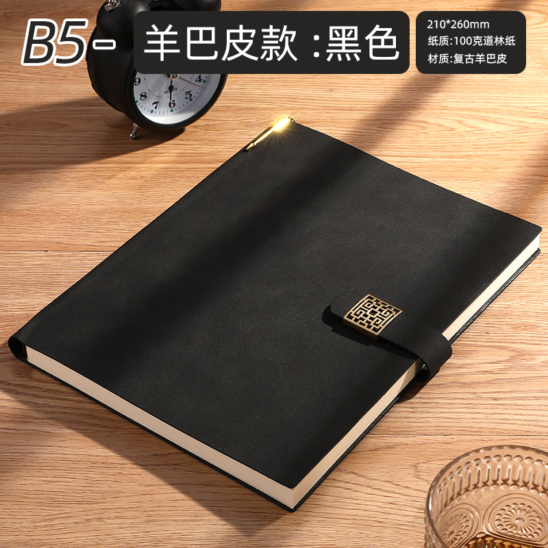 B5 black pen plug -in
