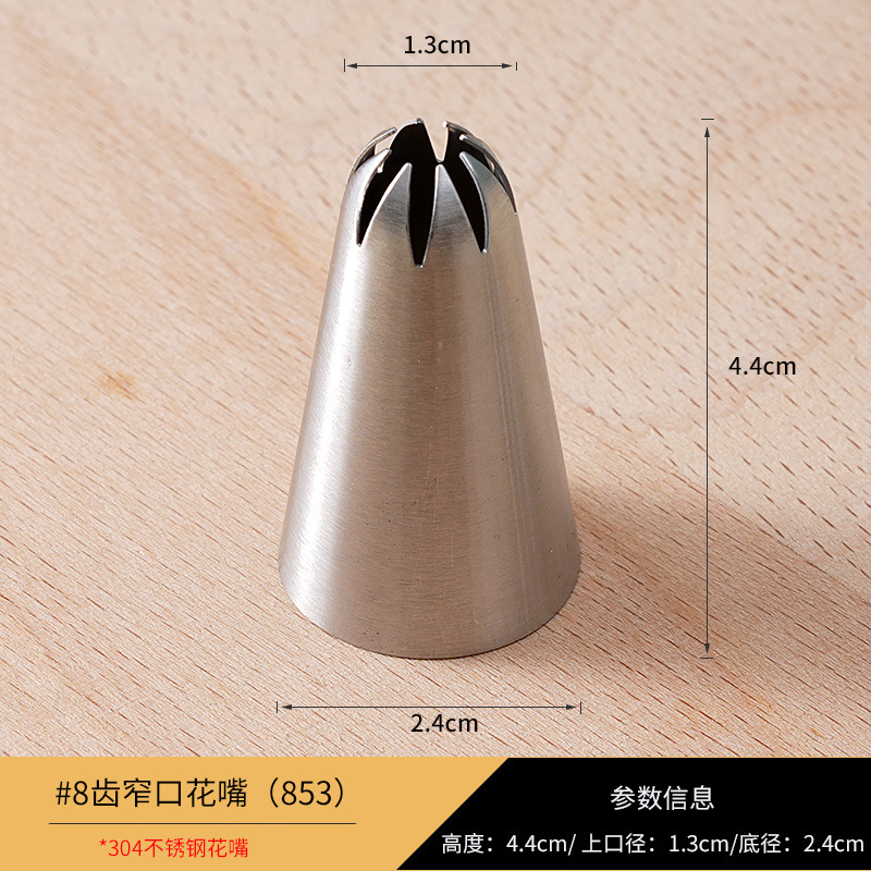 Bolsa de tela de algodón gruesa de flores grandes, medianas y pequeñas varios tipos de bolsas de flores reutilizables, pastel de crema, herramienta de horneado de flores