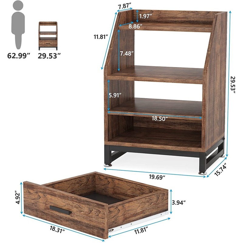 Hogar pequeña mesita de noche creativo piso decoración libro mesita de noche sala de estar gabinete decorativo multifuncional