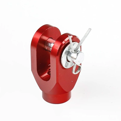Motorcycle Cr125/250 Crf250/450: Motorcycle pedals - red-aluminum-alloy-8mm