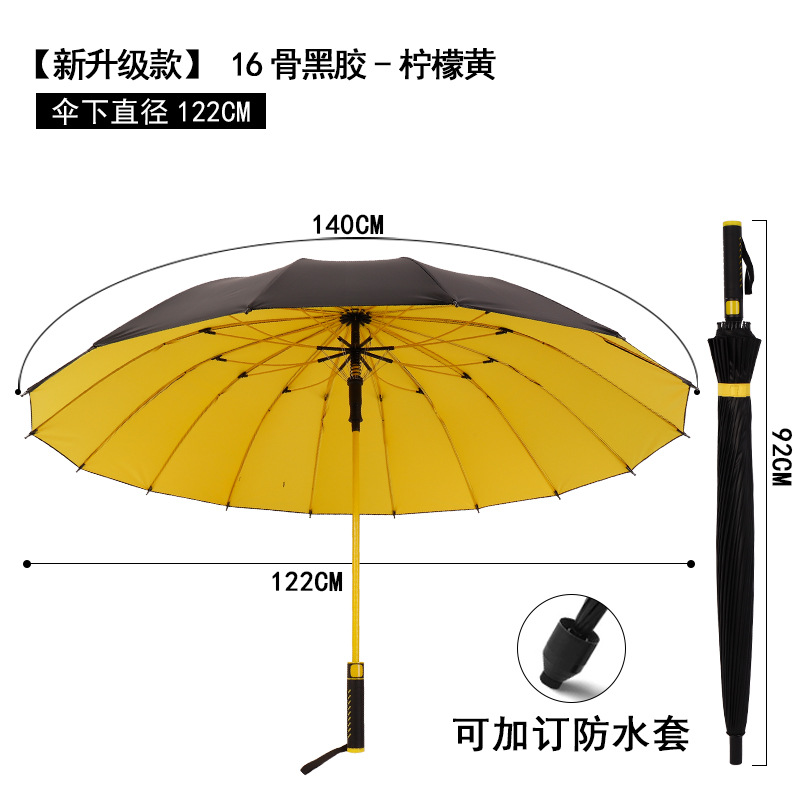 Paraguas personalizado al por mayor paraguas de golf para hombres de negocios grandes barra recta automática paraguas de mango largo logotipo impreso regalo publicidad paraguas