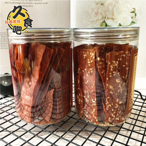 Sunlight Crispy Pork Jerky, Crispy Canned 108g Crispy Meat Snack, Original Sesame Flavor, Specialty Meat Snack for Wholesale