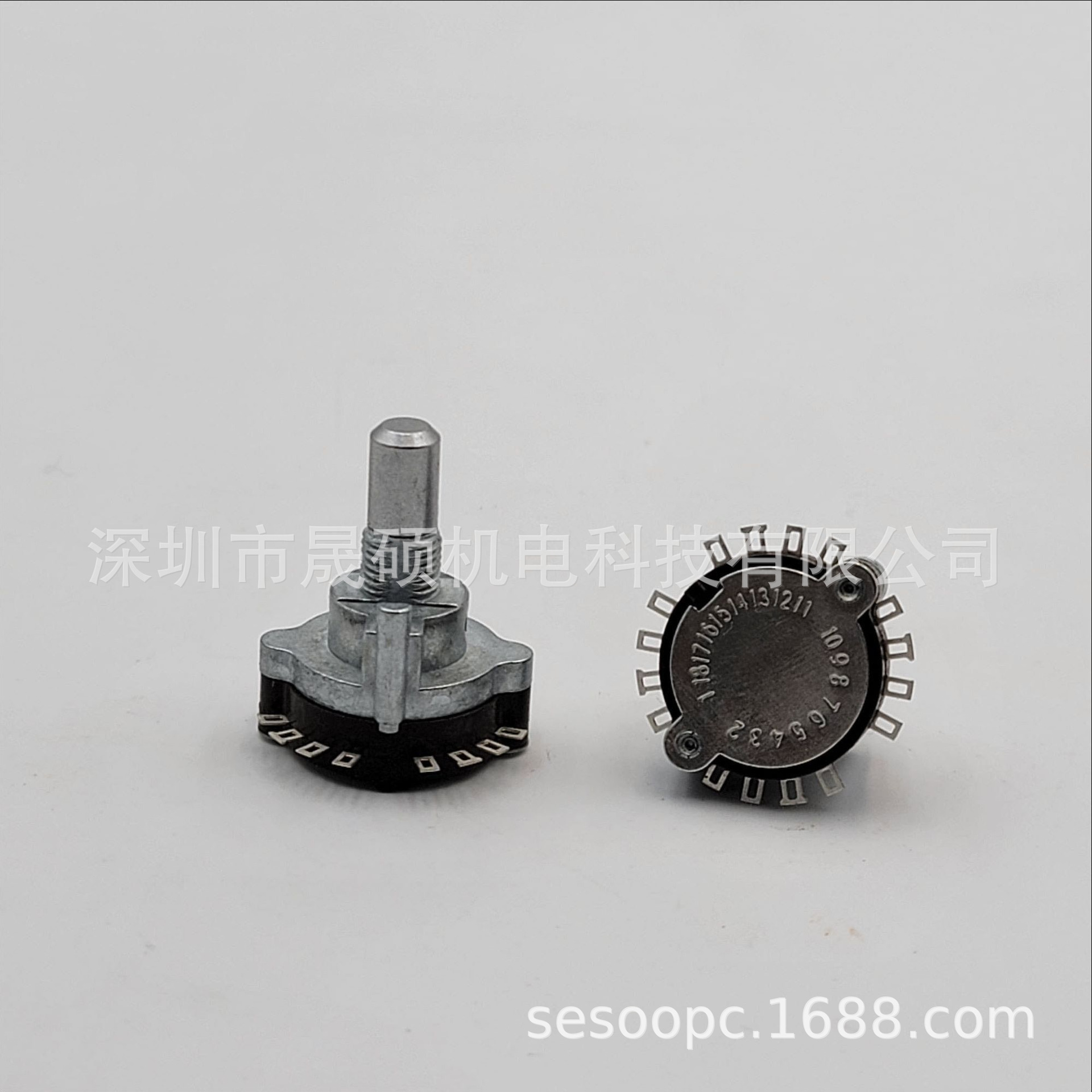 TOSOKU东测MR8D开关福华FD轴选倍率开关345678档手轮波段开关