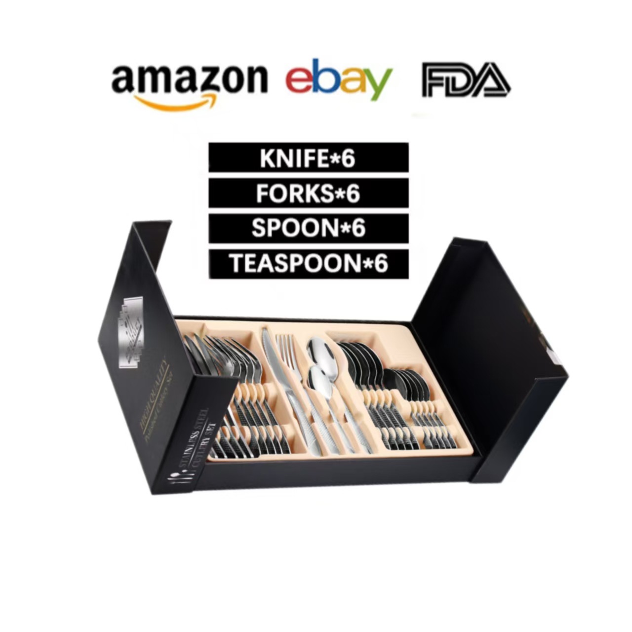 D타입 24개 세트, 스타 다이아몬드 실버(인터넷 연예인 폴리오 박스)