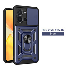 外贸适用于VIVO V27Pro手机壳顺甲推窗V27e滑盖防摔Y35支架保护套