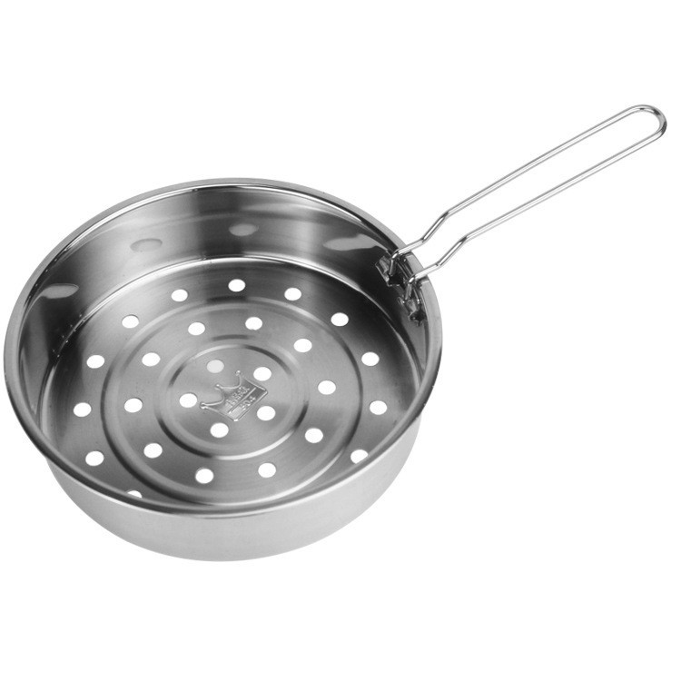 304 vapor de acero inoxidable hogar espesado olla de arroz vapor incorporado vapor de acero inoxidable con mango