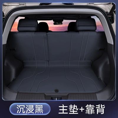 Trunk Mat — Decoration Supplies Trunk Mat - immersive-black-single-cushion-backrest-cushion-firefly