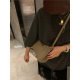 Exquisite Niche Design Cowhide Kelly Bag Genuine Leather Underarm Bag High-end Fashionable Shoulder Crossbody Handbag Women's Bag
