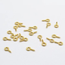 现货不锈钢羊眼针 羊眼圈 串珠饰品配件 不锈钢配件