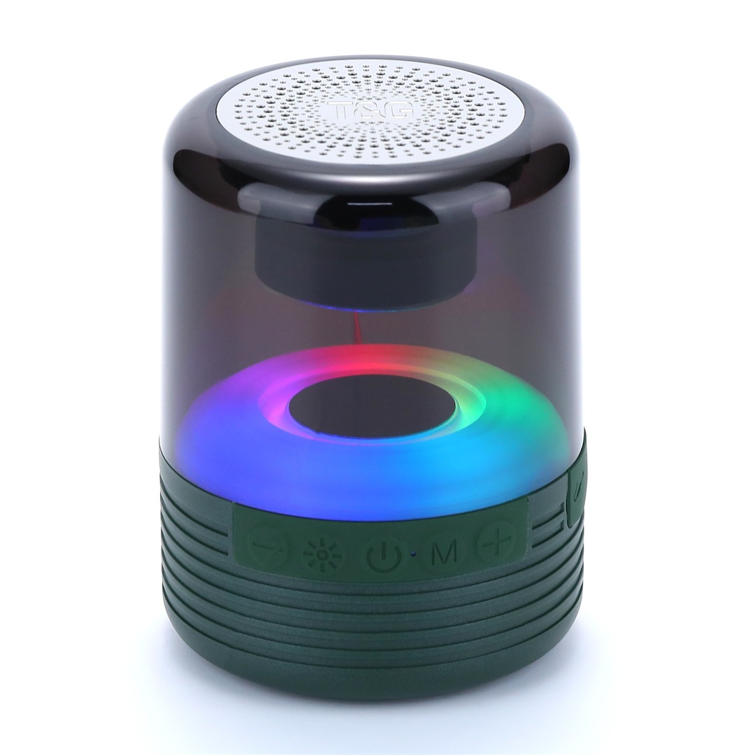 TG369 altavoz bluetooth transfronterizo de comercio electrónico altavoz de subwoofer mini LED luminoso RGB