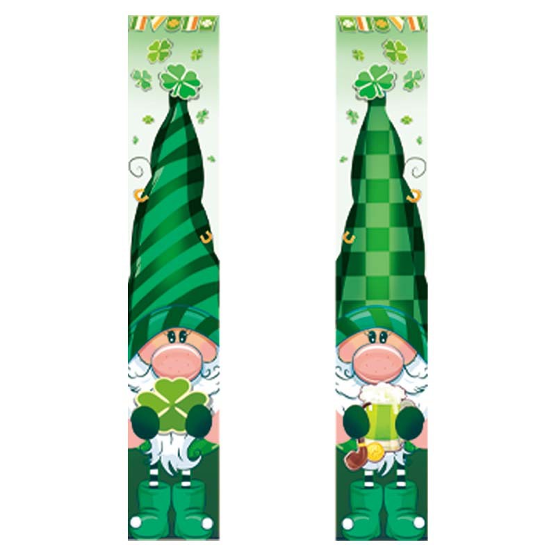 Nueva llegada del día de San Patricio pareado Festival irlandés decoraciones al aire libre interior impresión creativa bandera