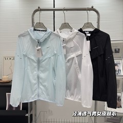 2025新型現物男女カップル日焼け止め服ファッションファッションファッションスポーツレジャーフード付きジャケットHV4549
