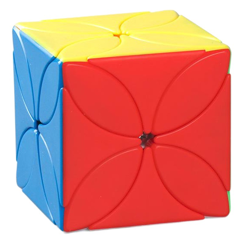 Moyu encantador en forma de dragón Cubo de Rubik pirámide Hoja de arce Estrella del Norte ciruela flor cinco Cubo de Rubik oblicuo espejo Viento Fuego Lun juguete