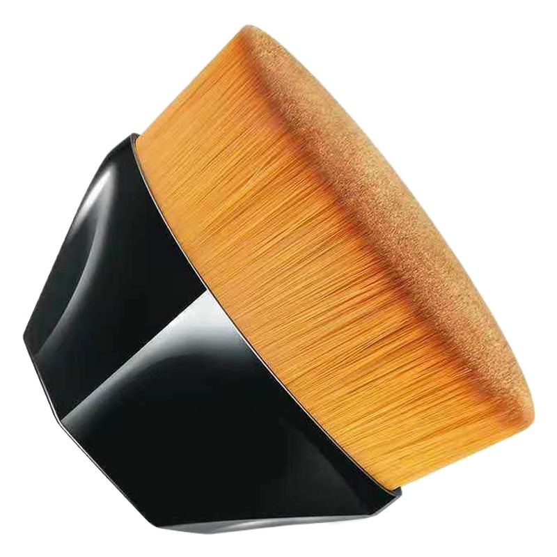 No. 55 caja de almacenamiento de cepillo de Fundación mágica cepillo de maquillaje sin costuras no comer polvo cabeza plana multifuncional cabeza plana cepillo corrector al por mayor