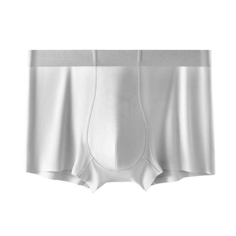 Pantalones interiores de hombre 10A antibacterianas, pantalones planos sin marcas, pegado, pantalones de hombre