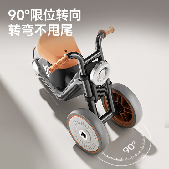 Harley Prince Motorcycle Children's Sliding Balance Twist Car 1-3 Year Old Baby Toddler No Foot Sliding Car