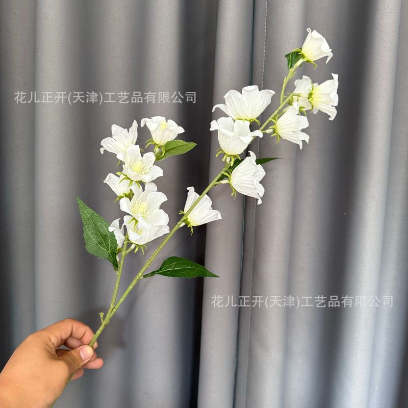 新しい白い模擬花結婚式ホームホテルショッピングモール装飾天井装飾造花模擬花|undefined