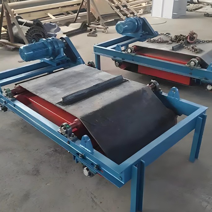 Dispositivo de eliminación de hierro de minería RBCYD serie transportadora correa de descarga accesorios de eliminación de hierro depósito