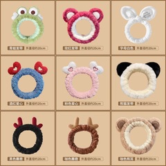 洗脸发带绑发毛绒发箍女款2025新款束发带秋冬敷面膜专用头箍头饰