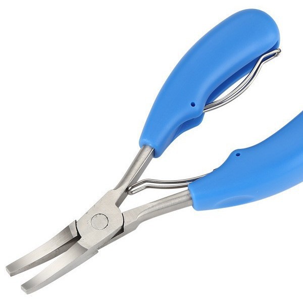 Stainless steel hook pliers flat nose pliers fishing pliers fishing pliers fishing pliers line pliers spring pliers red pliers