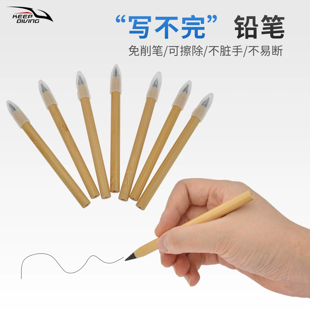 Подводный блокнот Вечная ручка для письма Без резки Бесконечный карандаш для журналов Студенты не используют чернильную ручку, нелегко сломать и стереть